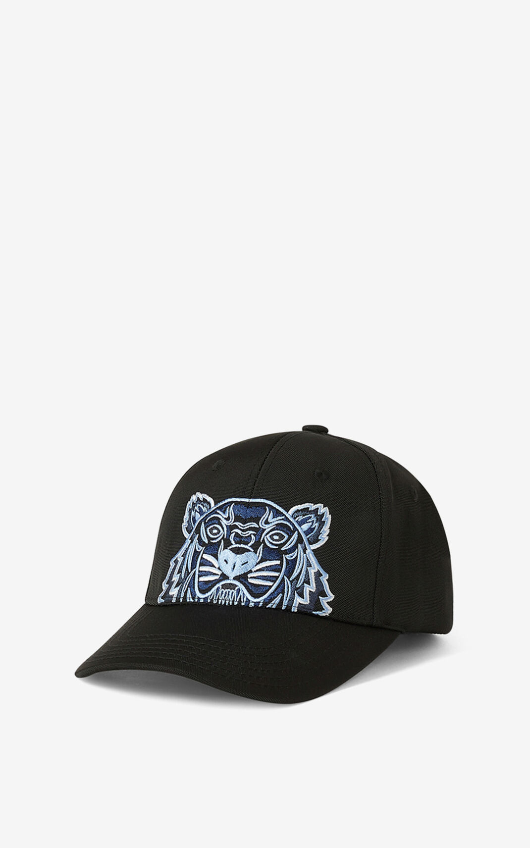 Kenzo Lærred Kampus Tiger Kasket Dame - Sort DK-482984